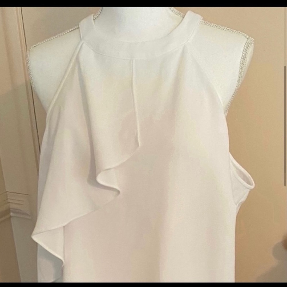 Worthington blouse White 3X. - Picture 2 of 7